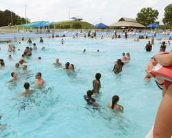 The park offers several water play activities including a wave pool with 450 thousand gallons of water in which you will experience about 3 feet of wa